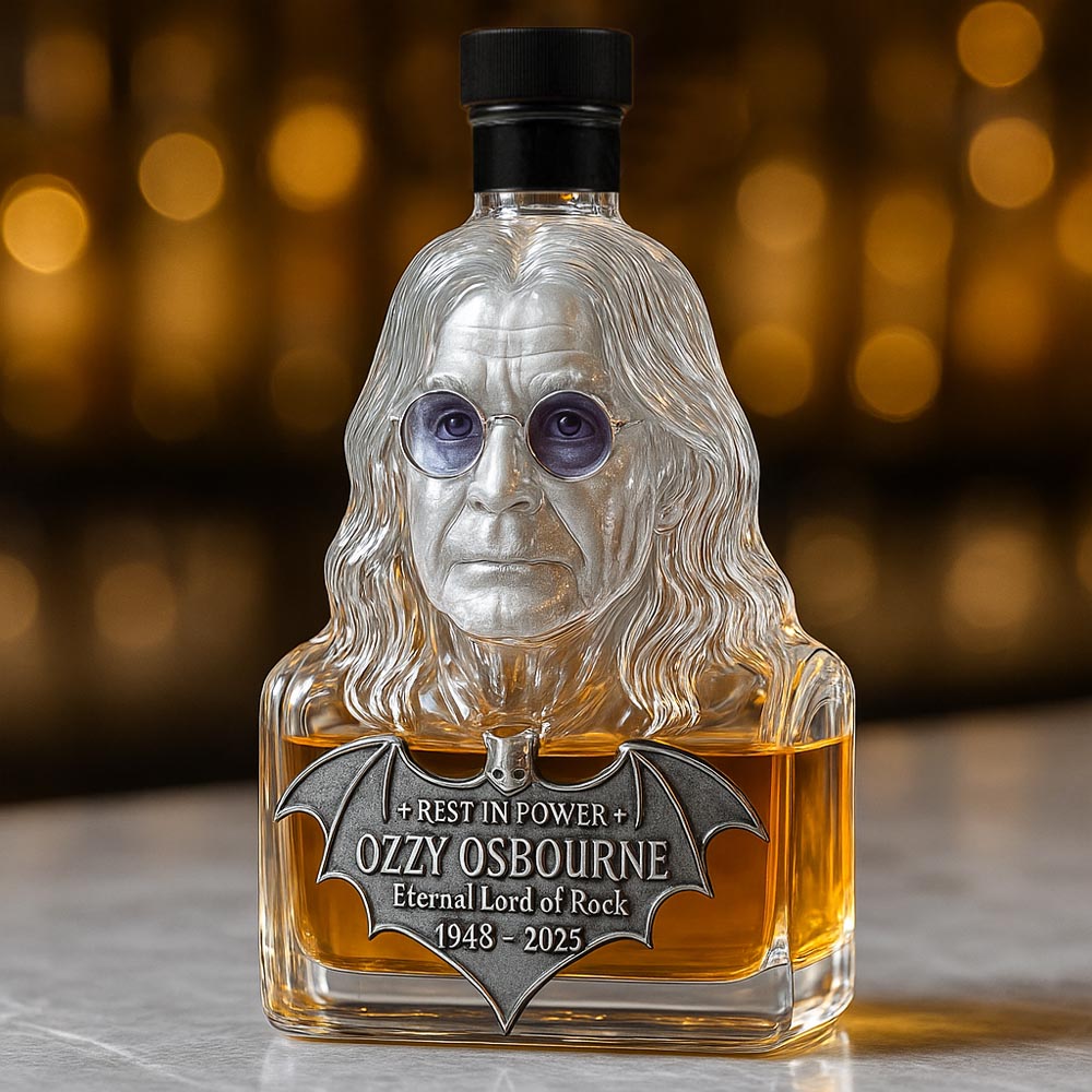 Transformându-se în veșnicie în pahar — Pahar de whiskey în onoarea lui Ozzy Osbourne