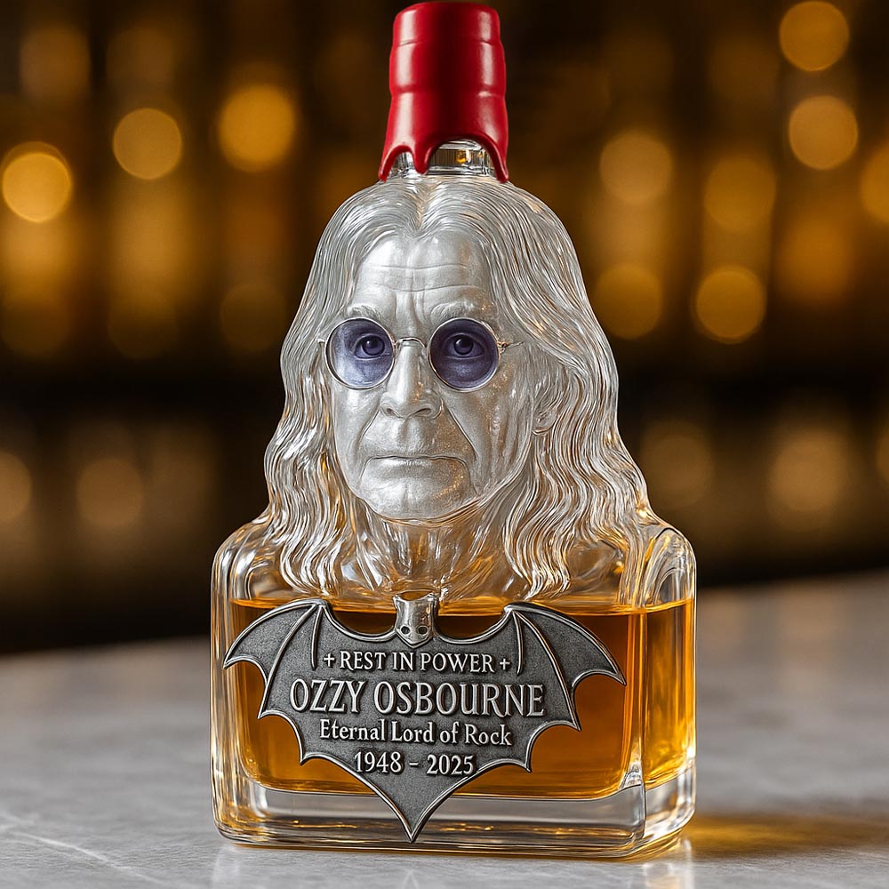 Transformându-se în veșnicie în pahar — Pahar de whiskey în onoarea lui Ozzy Osbourne