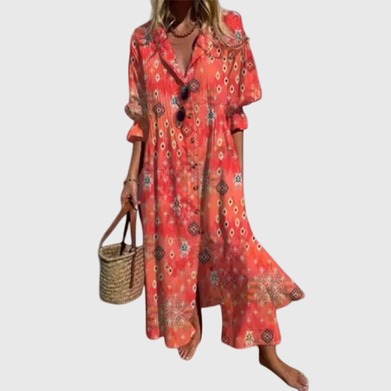 Zara | Rochie lungă elegantă de tip boho