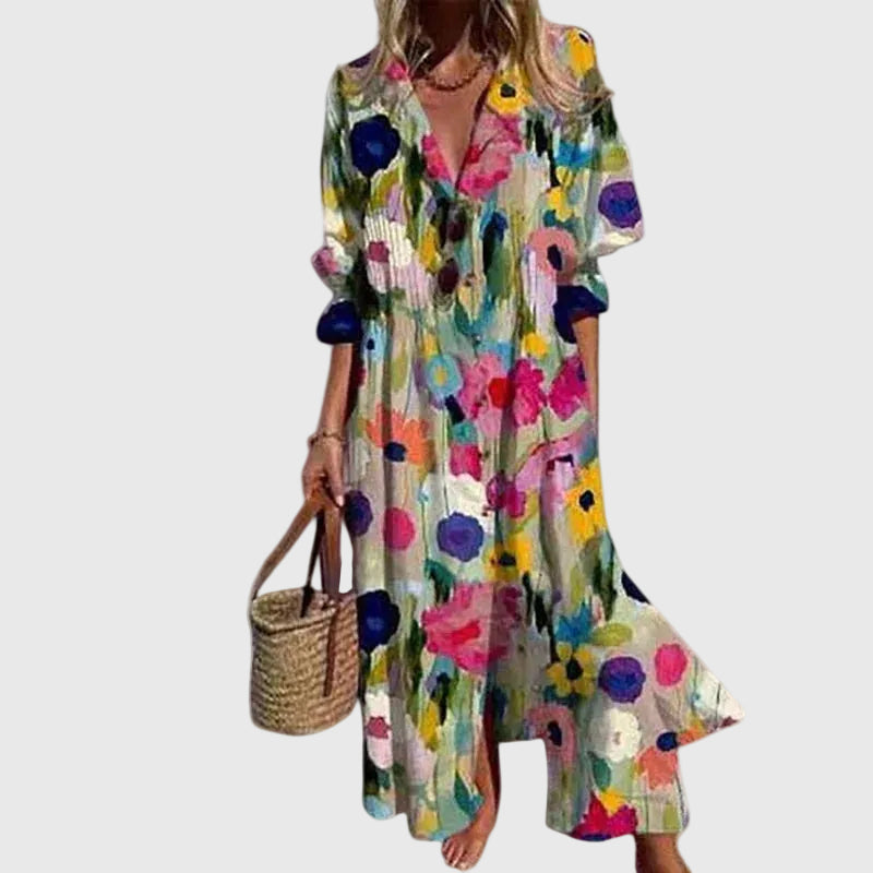 Zara | Rochie lungă elegantă de tip boho