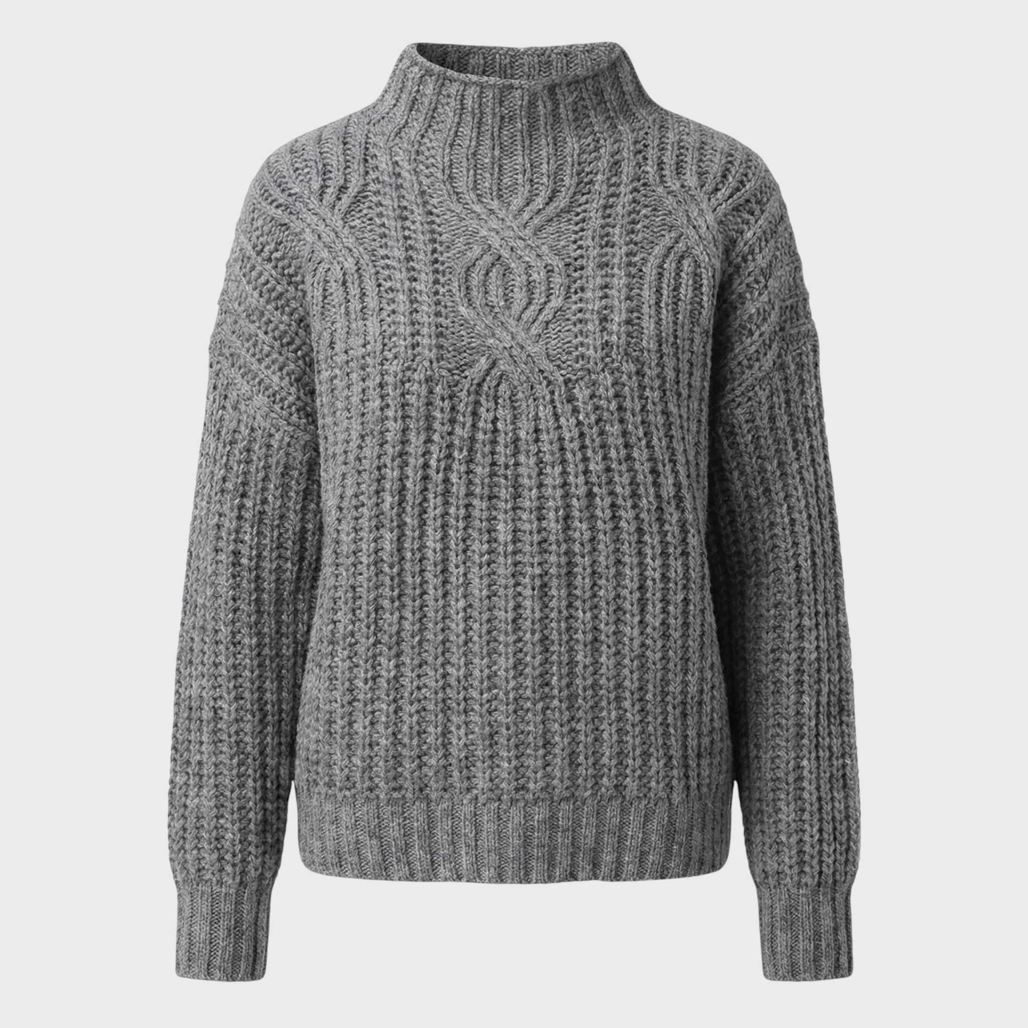 Aroa – Pulover Tricotat cu Guler