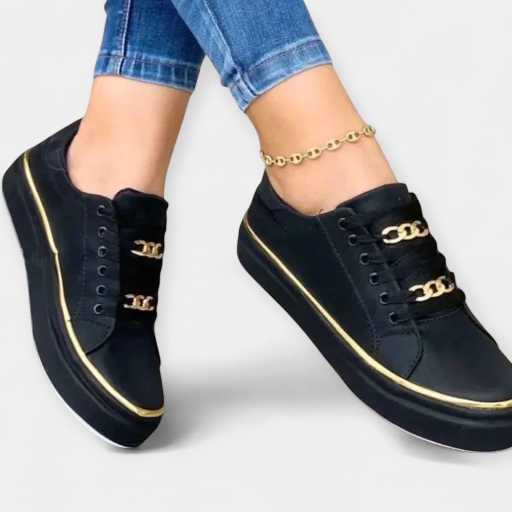 Anna | Sneakers Elegante cu Suport Ortopedic pentru Plimbare