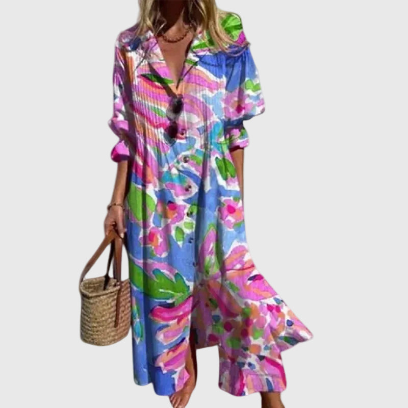 Zara | Rochie lungă elegantă de tip boho