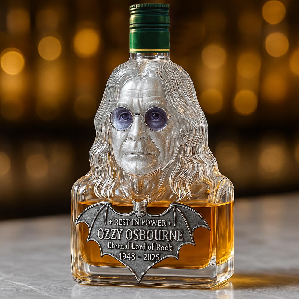 Transformându-se în veșnicie în pahar — Pahar de whiskey în onoarea lui Ozzy Osbourne