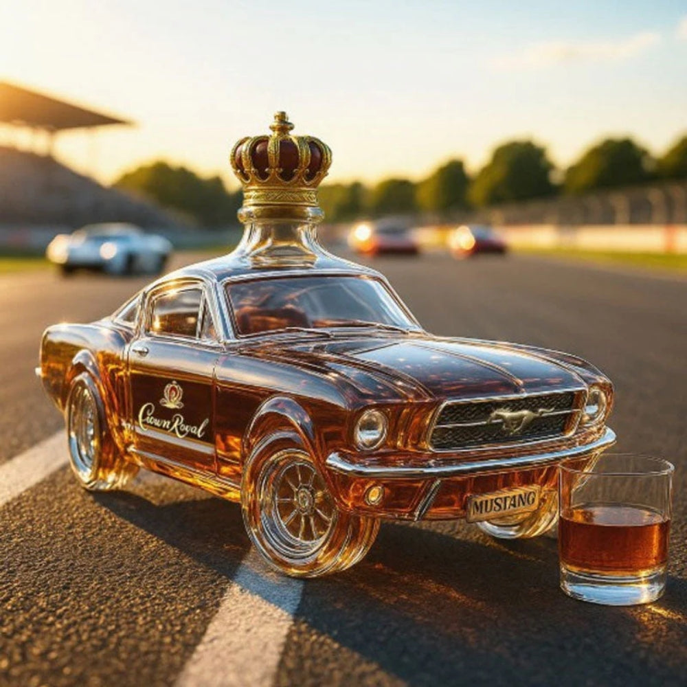 Sticlă de Whisky - Ediția Mustang
